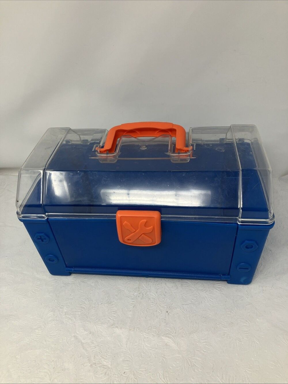 Toy Battat Tool Box Busy Builder Play EMPTY / Tools Not Included